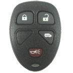 Buick new type 4 button remote control replacement shell