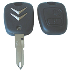 Citroen 206 2 Button Remote Key shell