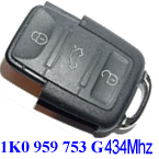 VW  remote control 1K0 959 753 G