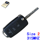 315Mhz B5 style Size 2 work with Mister Remote QN-H618