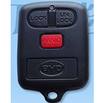 BYD  3 Button Remote shell 