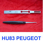 LISHI PEUGEOT HU83 lock pick tools 