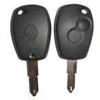 Renault 2 button remote control key shell