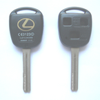 Lexus Toy48 three button long replacement remote control key shell
