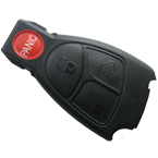 Mercedes-Benz 4 Button Remote Key Shell