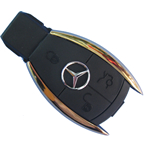 Benz Remote shell Gold 
