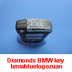 Diamonds BMW key  bmwbluelogozuan  small key