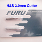 Cemented Carbide  H&S 3.0mm key cutter
