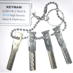 Audi Volkswagen Depth Keys