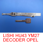 LISHI HU43 YM27 DECODER OPEL 