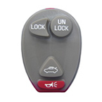 New Buick 4B remote control button