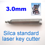 Cemented Carbide  3.0mm laser key cutter for silca machine