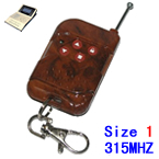 315Mhz  yellow cover Size 1 work with Mister Remote QN-H618