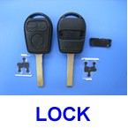 BMW remote control Key shell for BMW 2 Track old type