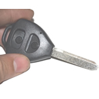 Toyota Auris toy47 2 button remote key shell