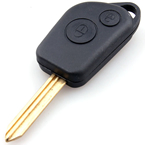 Citroen Elysee 2 Button Remote Key shell