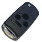 Honda civic 3+1 Button Flip Remote Key shell (USA type)