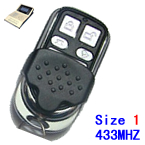 433Mhz Sliver cover Size 1 work with Mister Remote QN-H618