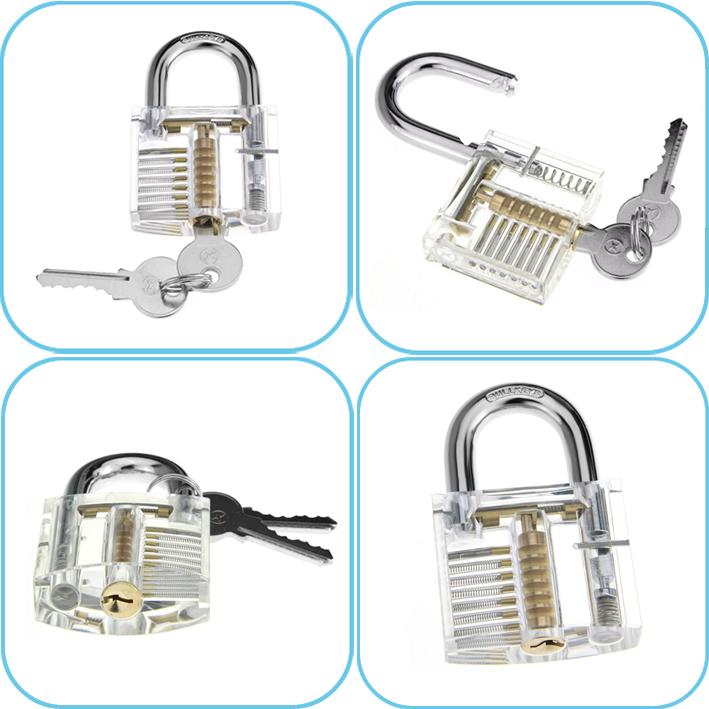 Practice Padlocks Lock for Locksmith with keys