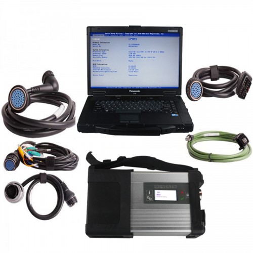 V2018.9 MB SD C5 Star Diagnosis Plus CF52 Laptop Software Installed Ready to Use