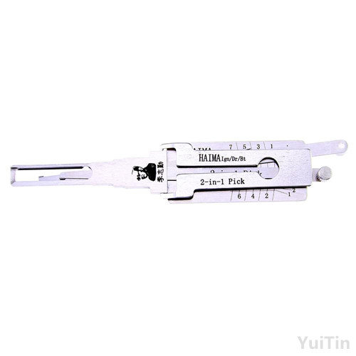 Hot LISHI HAIMA 2 in 1 Auto Pick and Decoder Locksmith Tools Auto Locksmith Tools to Open Car Door