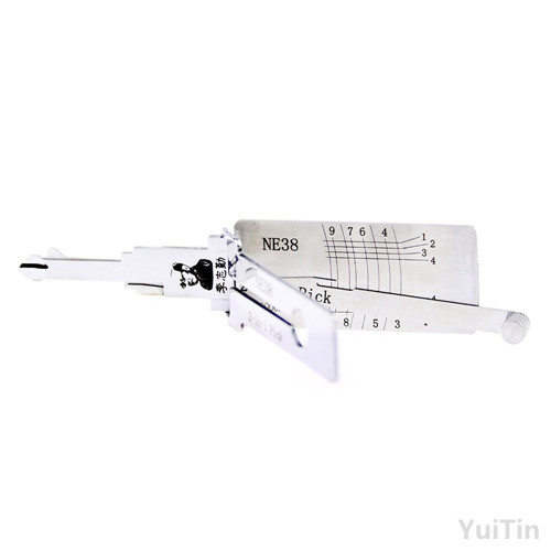 LISHI NE38 2 In 1 Auto Pick And Decoder Car Locksmith Tools Lock Pick